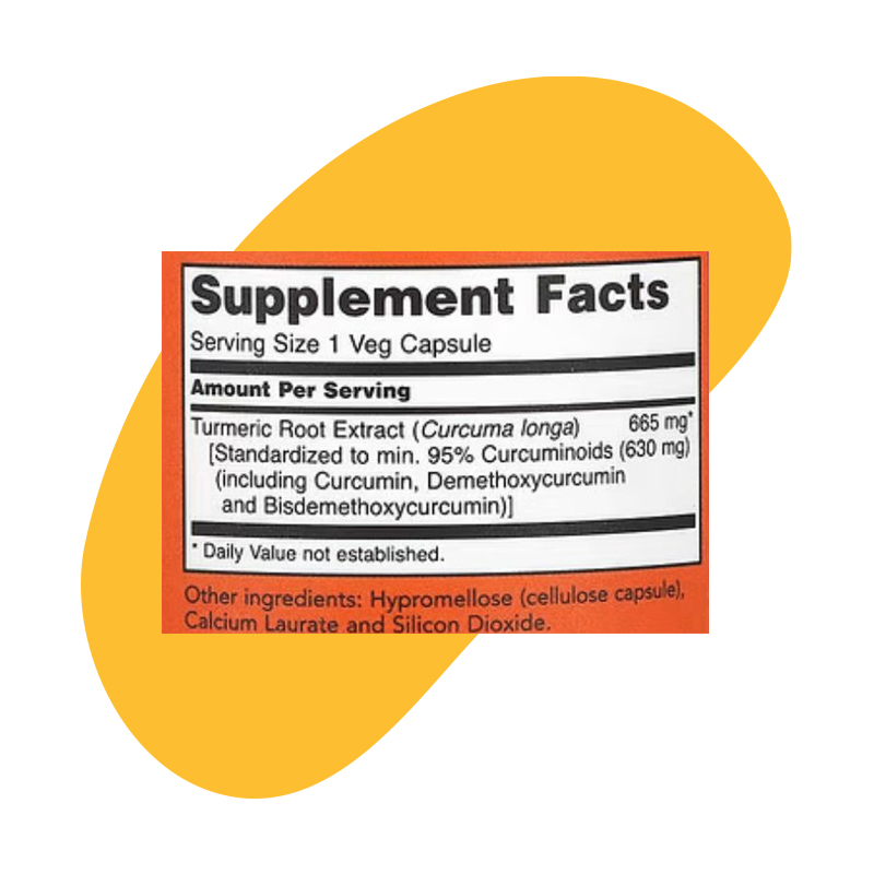 Curcumin 665 mg- 60 capsules 2