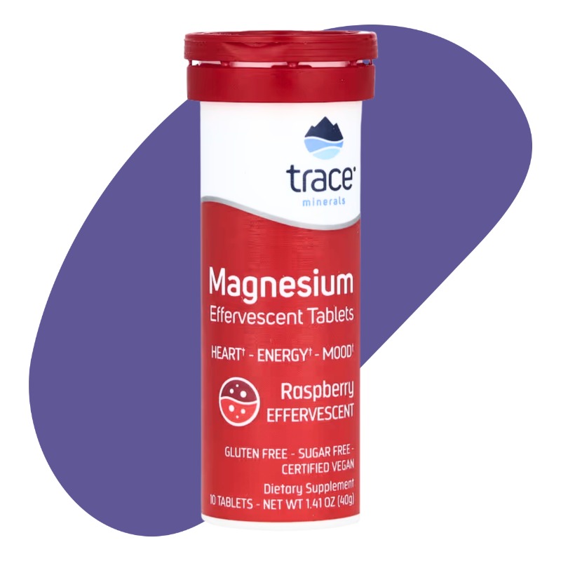 Magnesium Effervescent, Raspberry, 10 Tablets 1