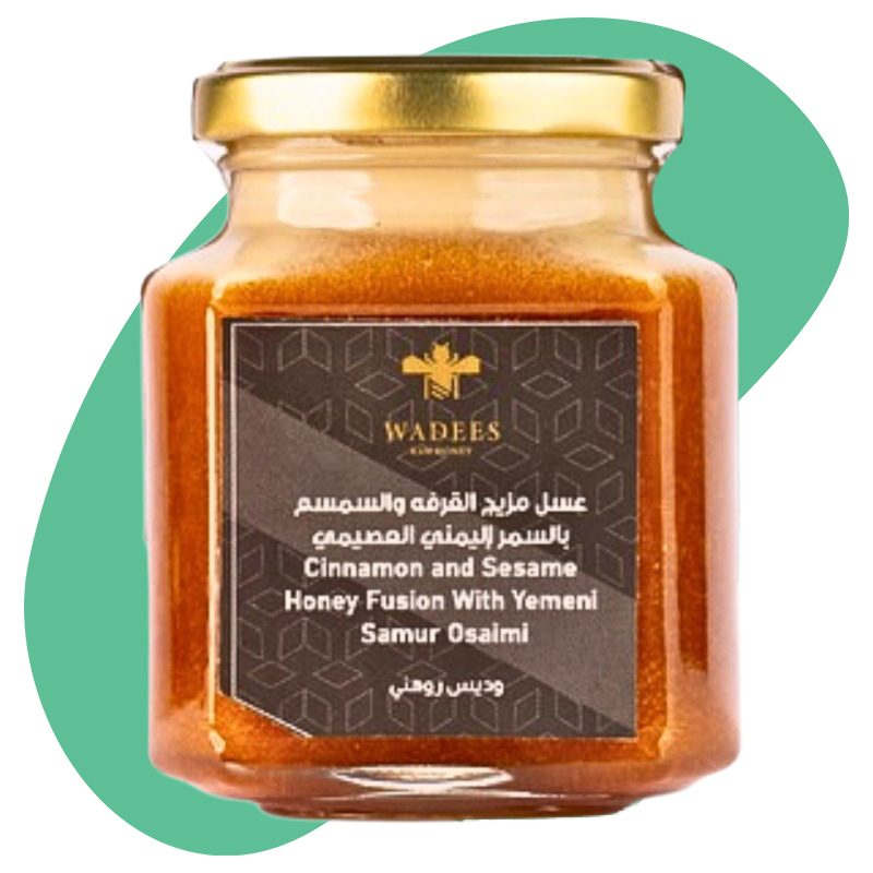 Cinnamon and Sesame Honey Fusion with Yemeni Samar Osaimi, 275g 1