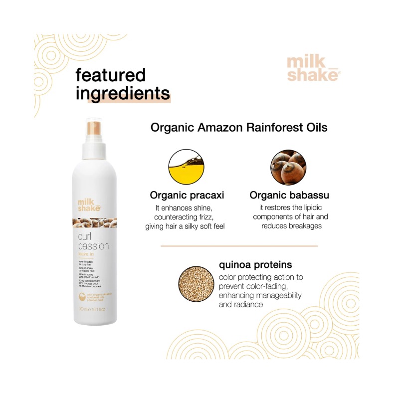 Curl Passion Leave-In Spray for Curly Hair 1