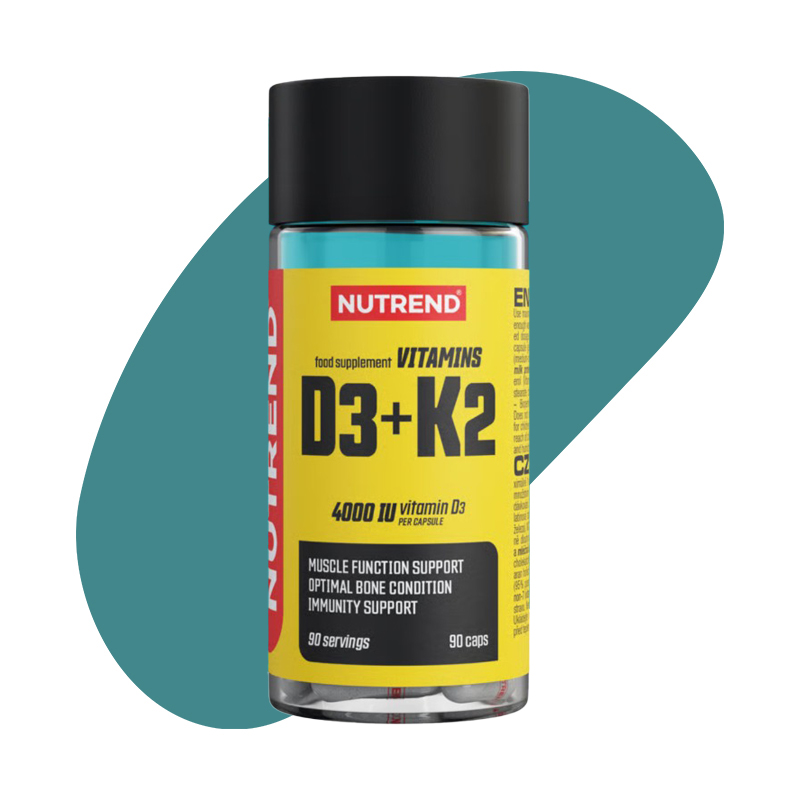 Vitamins D3 + K2, 90 Capsules 3