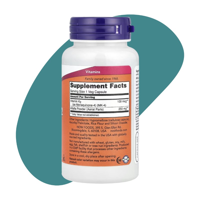 Vitamin K‑2, 100 Capsules 2