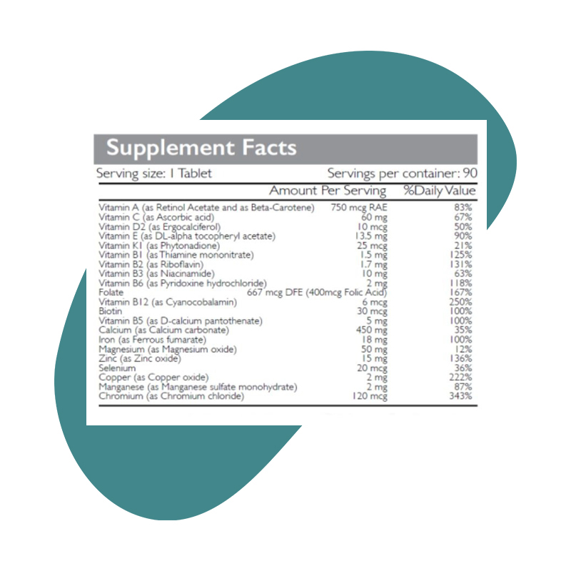 Daily Multivitamin Women 2