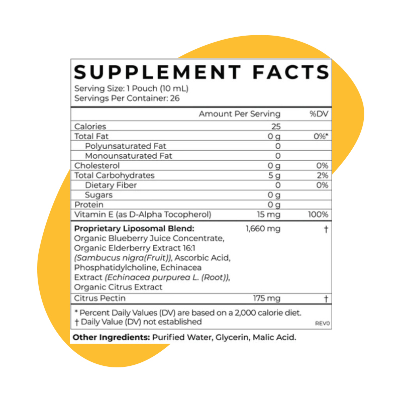 Elderberry Immune Support Pouches 3