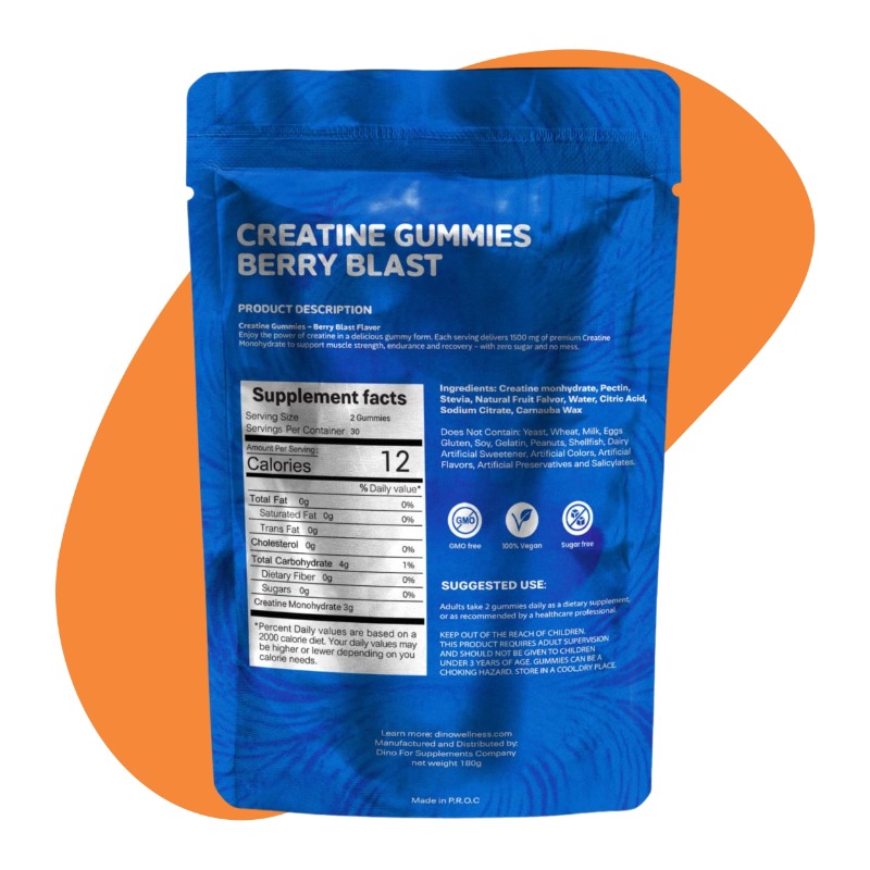 Creatine Berry Gummies 60 2