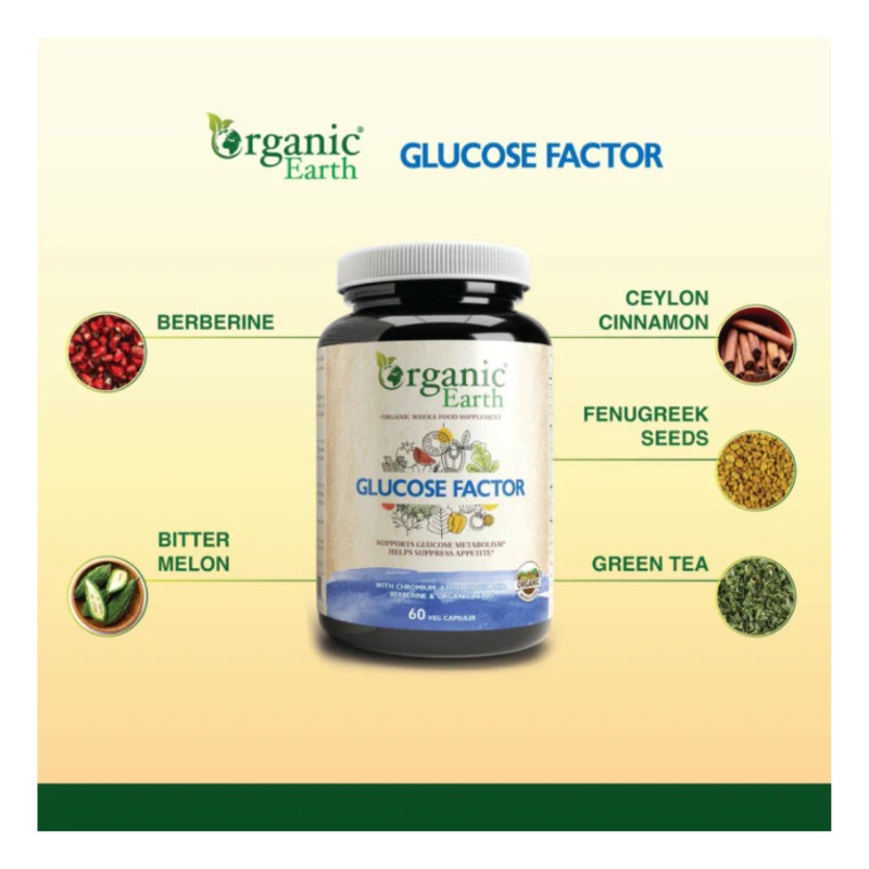 Glucose Factor, 60 Veg Capsules 2