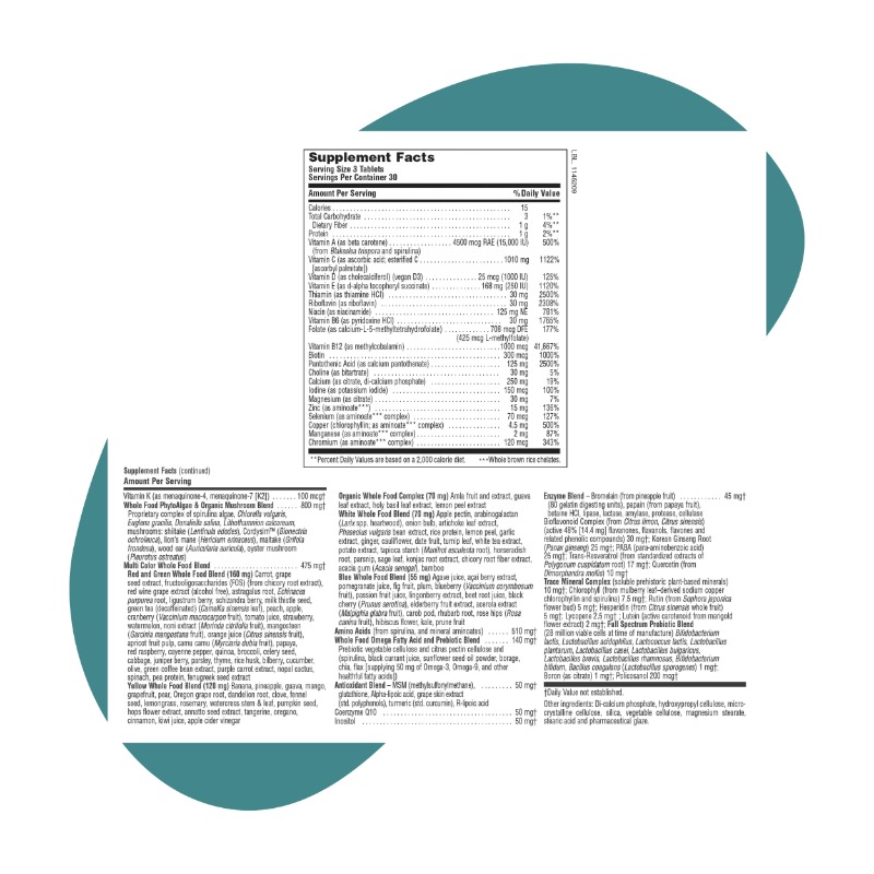 Source of Life® GOLD Multivitamin 90 Tablets 4