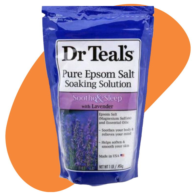Pure Epsom Salt Soaking Solution with Lavender 1