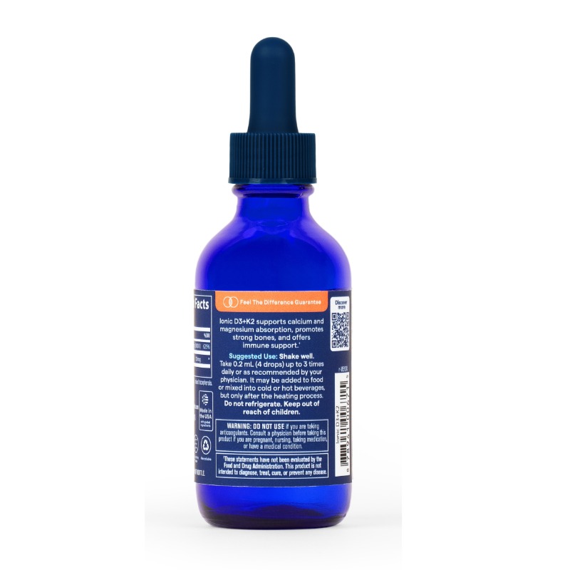 125 mcg (5,000 IU) D3, 100 mcg K2, 2 fl oz., 296 Servings 2