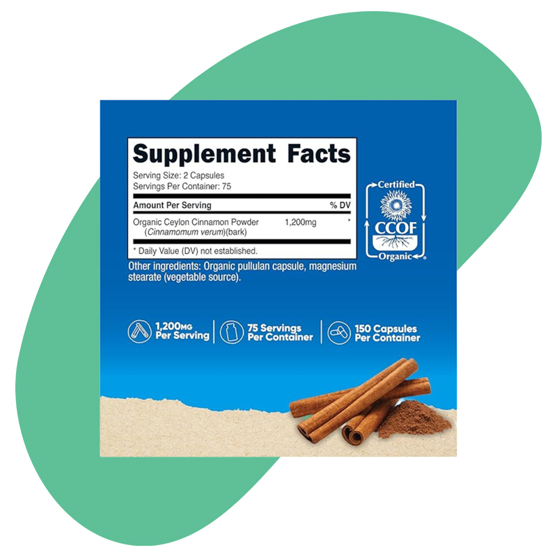 cinnamon nutricost kuwait sugar heart spice health