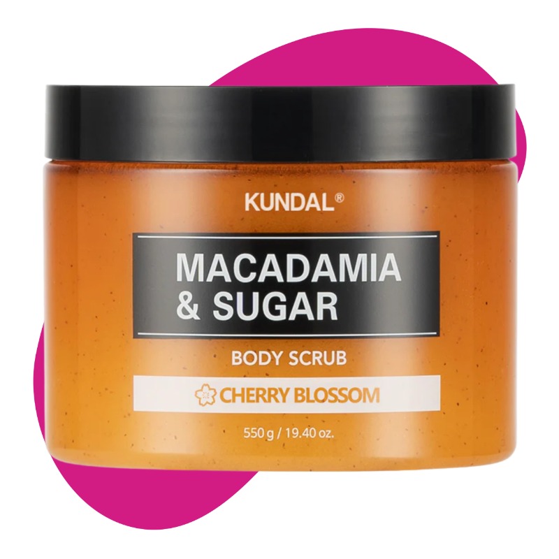 Macadamia & Sugar Body Scrub, Cherry Blossom 550 g 1