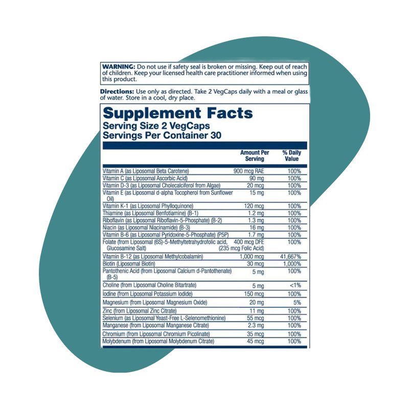 Liposomal Multivitamin Men’s 2