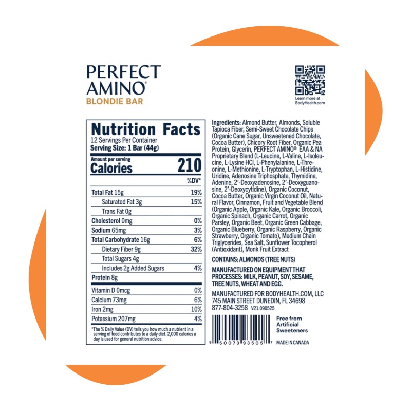 Perfect Amino Blondie Bar, 44g 2