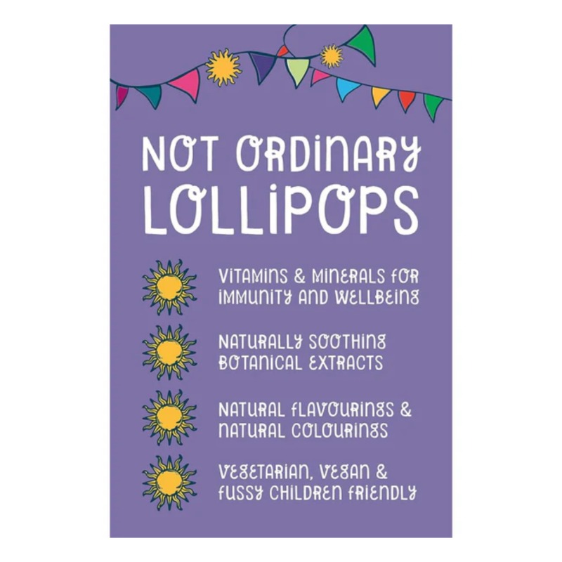 Elderberry, Marshmallow Root, Lime Flower, 12 Lollipops, 9.9g 2