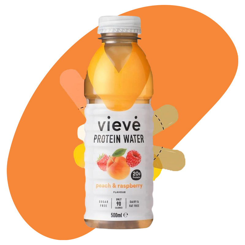 Vieve Protein Water Peach & Raspberry 1