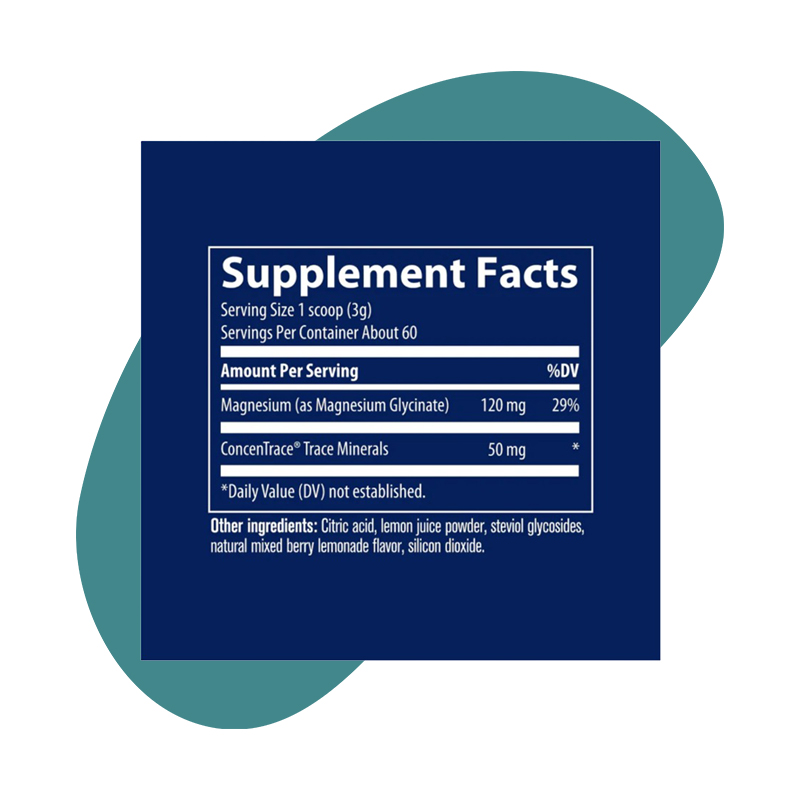 Magnesium Glycinate Powder, Mixed Berry Lemonade, 6.35 oz (180 g) 5