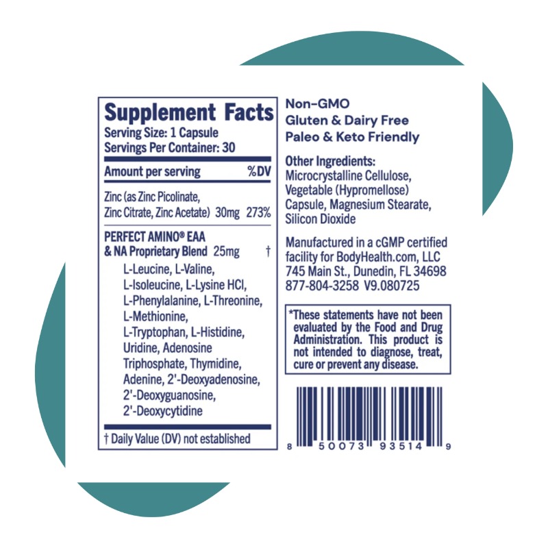 Zinc, 30 Capsules 2