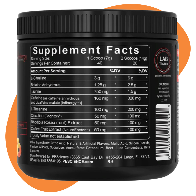 Sour Peach Candy, 280 g 3