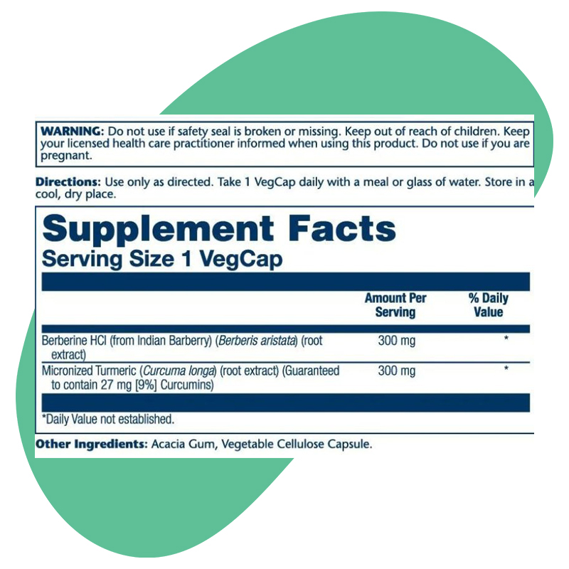 Berberine & Curcumin Extracts 1