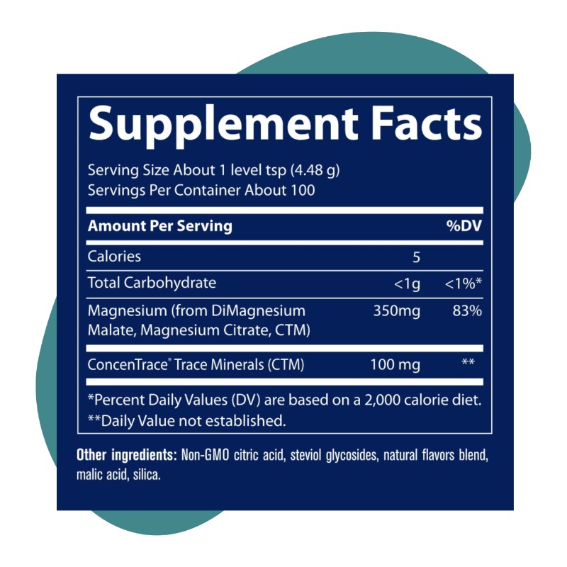 Stress-X, Magnesium Powder, Lemon Lime, 224g 2