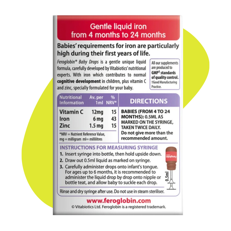 Feroglobin Baby Drops 30ml 2