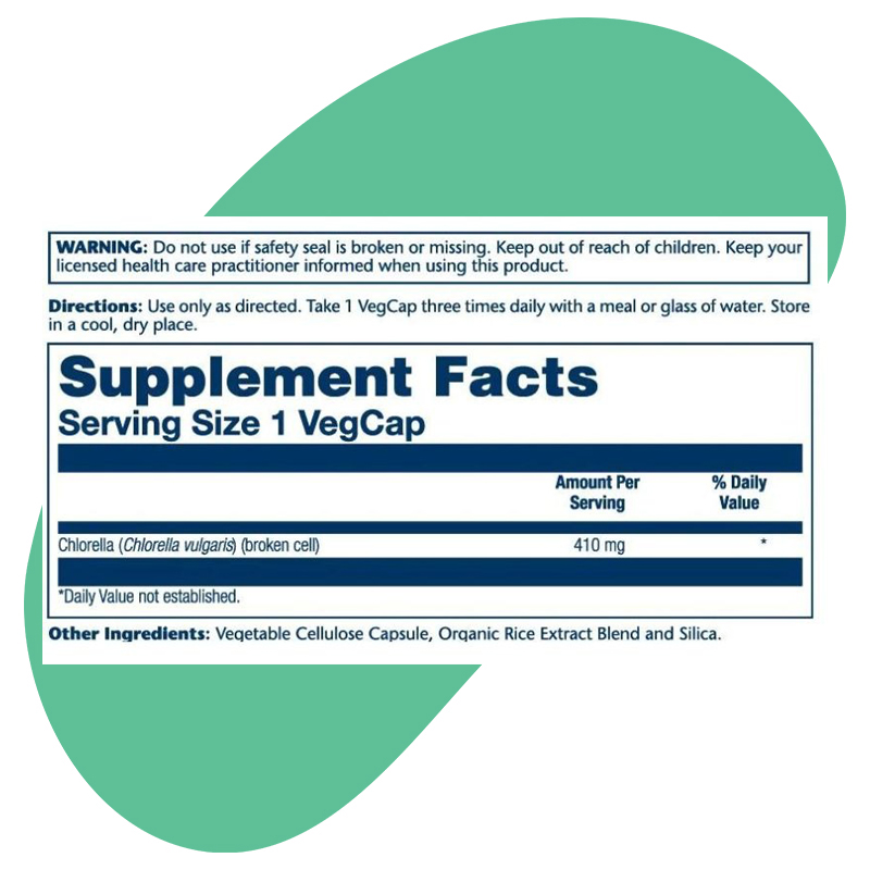 solaray provin kuwait chlorella solaray