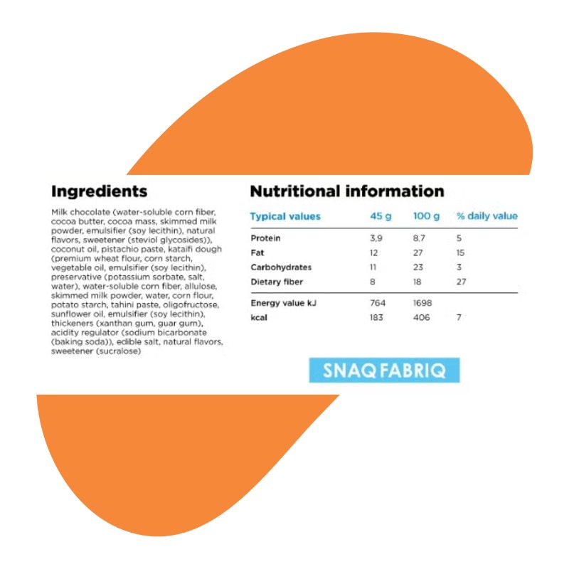 Snaqfer Wafer Pistachio & Kunafa 45g 2