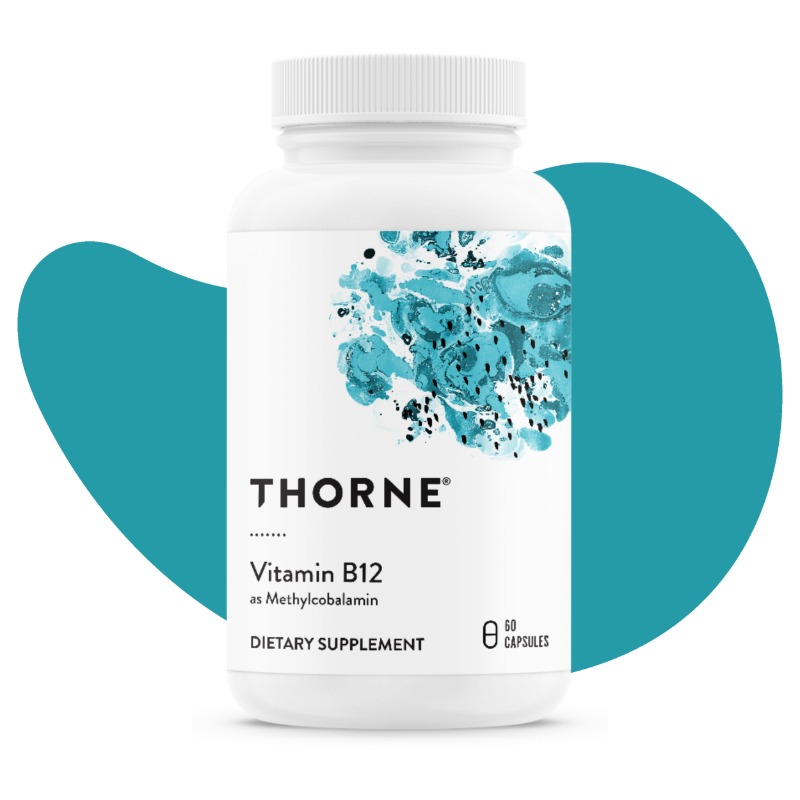 Vitamin B12 as Methylcobalamin, 60 Capsules 0