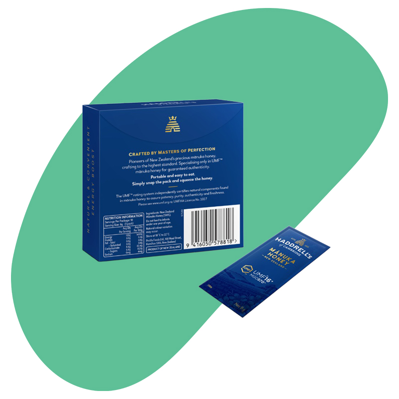 Snap Pack Manuka  Honey +16 UMF/MGO570+, 10pcs 3