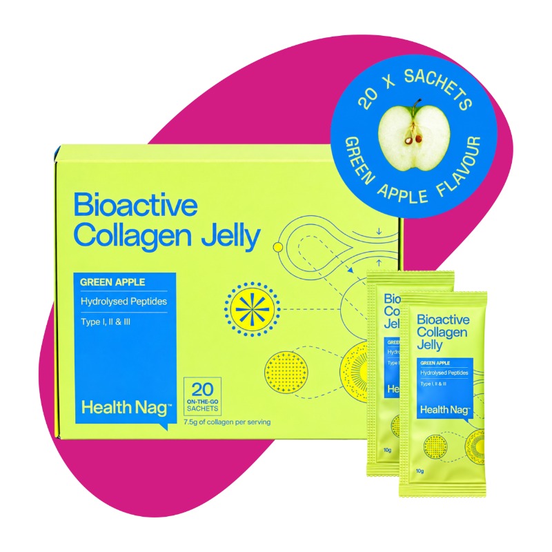 Bioactive Collagen Jelly On-the-Go, Green Apple, 20 sachets 0