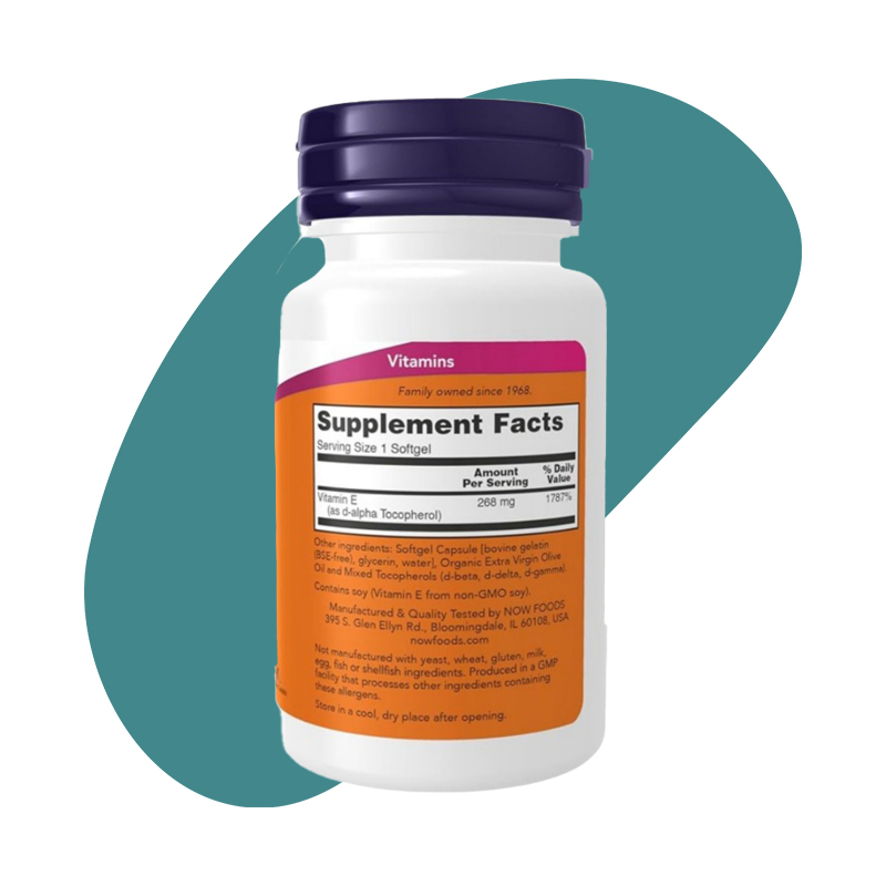 Vitamin E-400 IU 50 Softgel 3