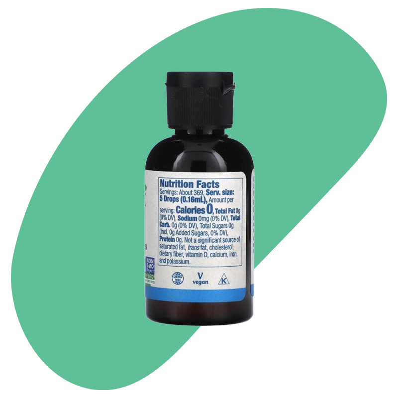 Better Stevia, Zero-Calorie Liquid Sweetener, Glycerite, 2 fl oz (59 ml) 2