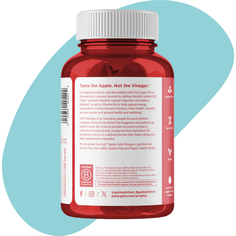 with Probiotics, 60 gummies 3