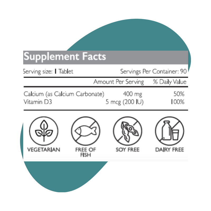 Calcium with Vitamin D3 2