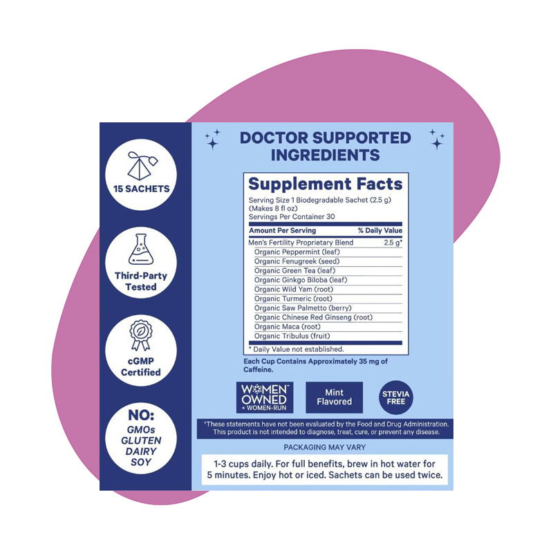 Men Fertility Tea- Mint 2