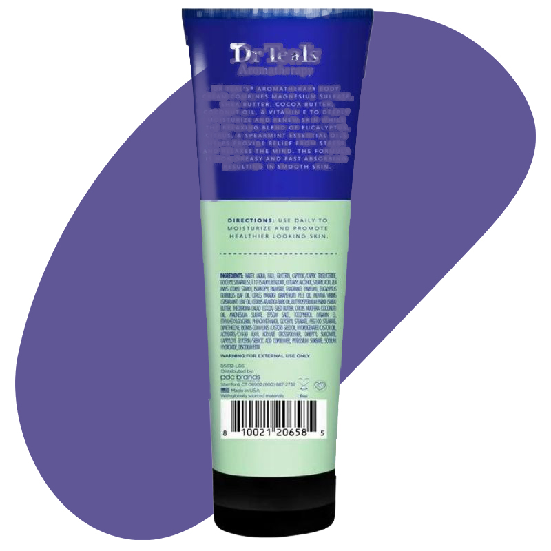 Aromatherapy Stress Relief Body Cream with Eucalyptus & Citrus 2