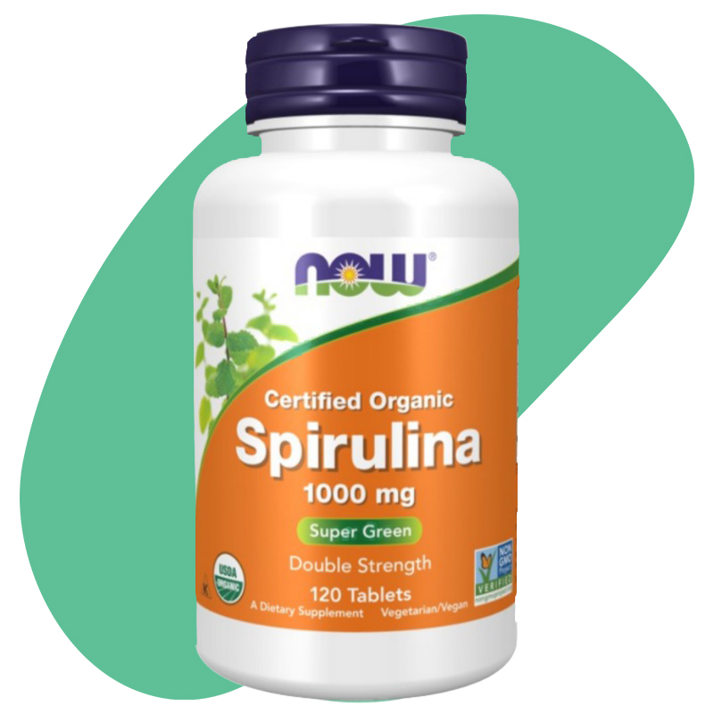 Organic Spirulina 1000mg 120 Tablets 1