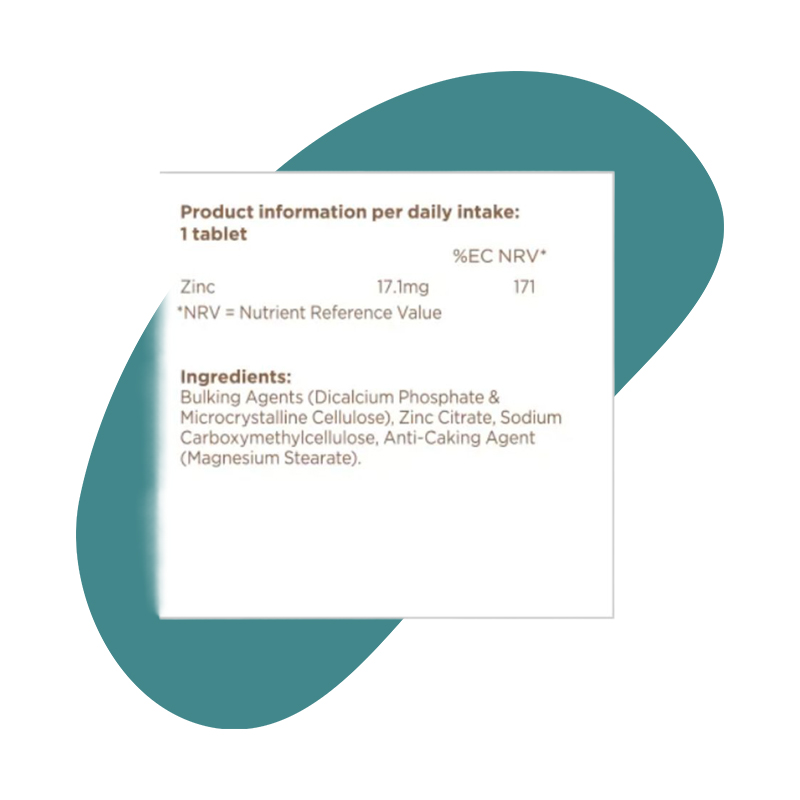 Zinc Citrate 90 Tablets 4