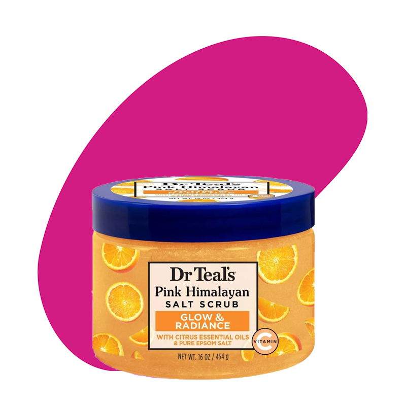 Pink Himalaya Glow & Radiance with Pure Epsom Salt & Citrus Essential Oils VIT C 1