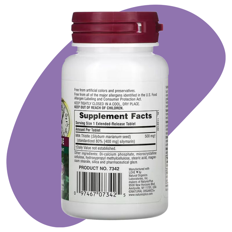 HERBAL ACTIVES MILK THISTLE SILYMARIN 2