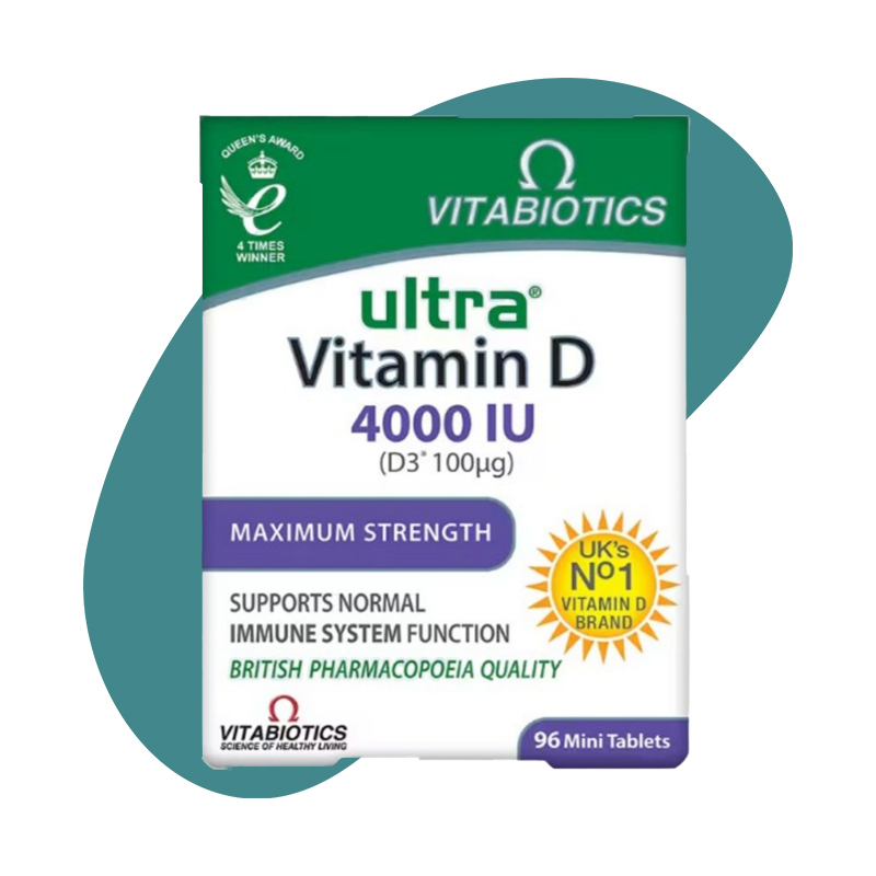 Vitamin D 4000IU 96 tablets 1
