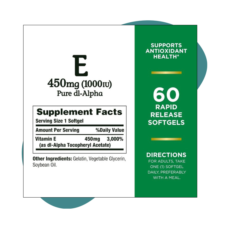 Vitamin E 450mg 4