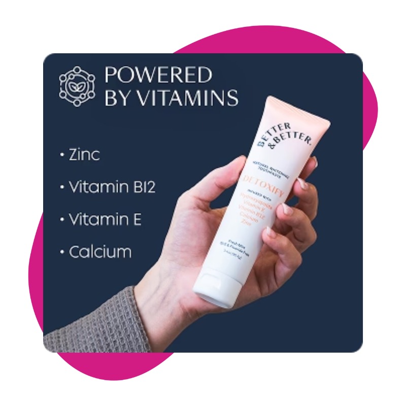 Detoxify Natural Whitening Toothpaste,  96.4 g 3