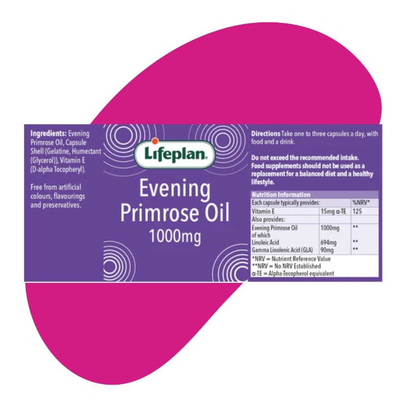 Evening Primrose Oil 1000mg 90 Capsules 2