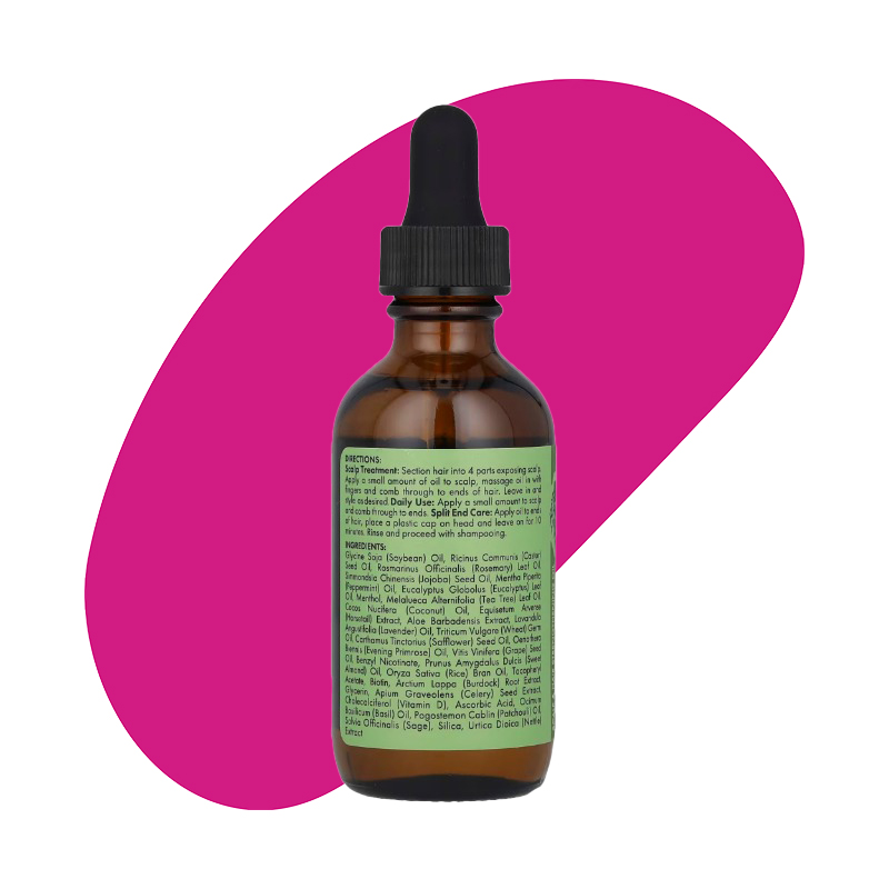 Mielle Rosemary Mint Scalp & Hair Strengthening Oil 2