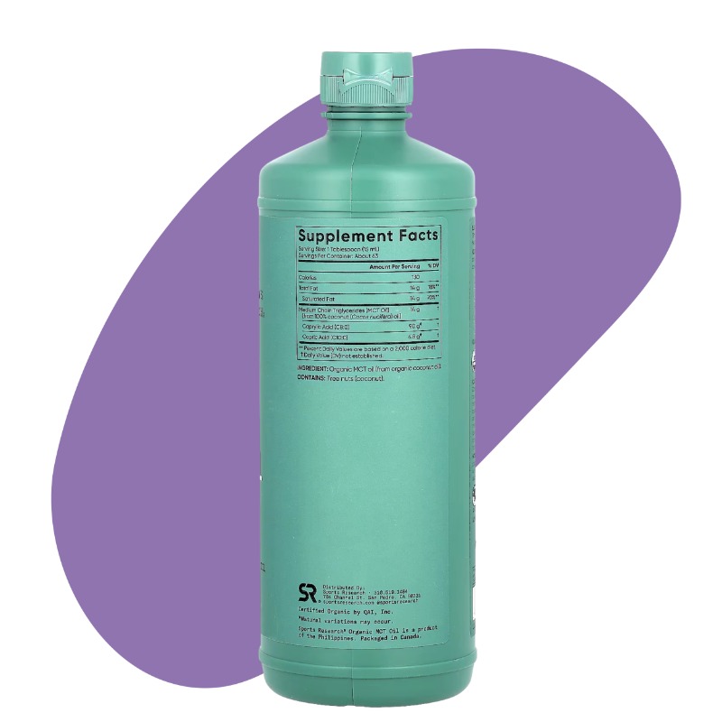 MCT Oil, C8 + C10, 946ml 2