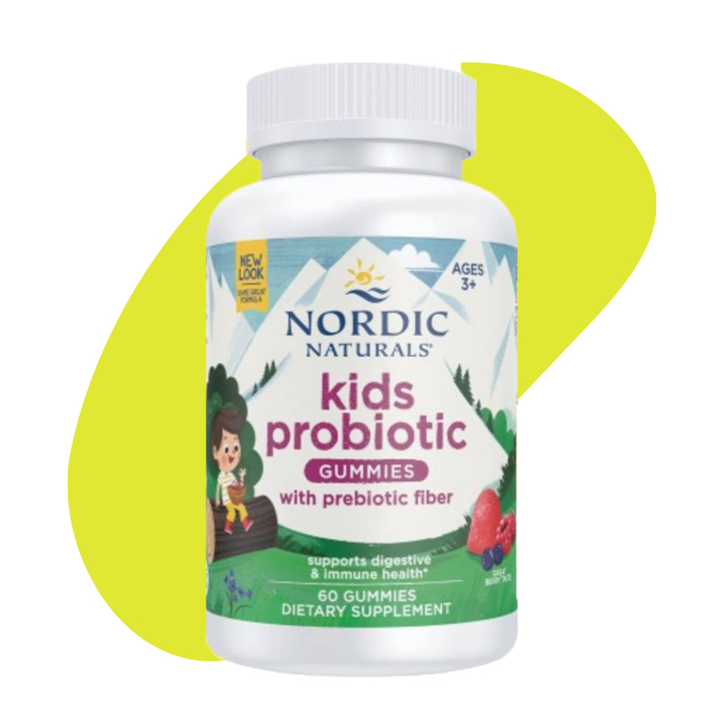 Nordic Naturals kids probiotics probiotic gummies digestive Kuwait