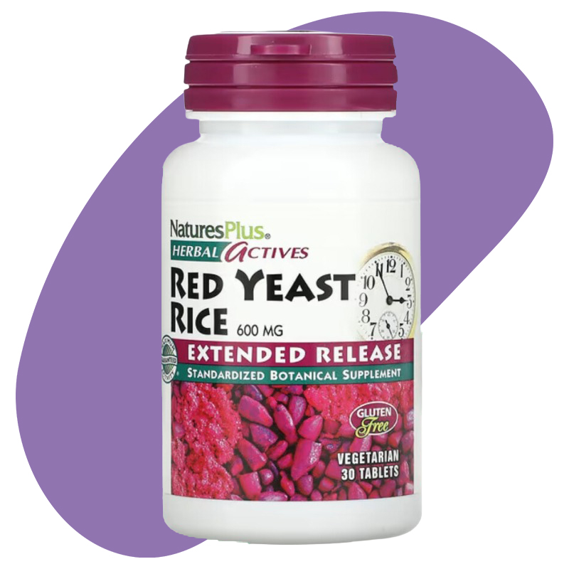 Herbal Actives, Red Yeast Rice, 600 mg, 30 Tablets 1