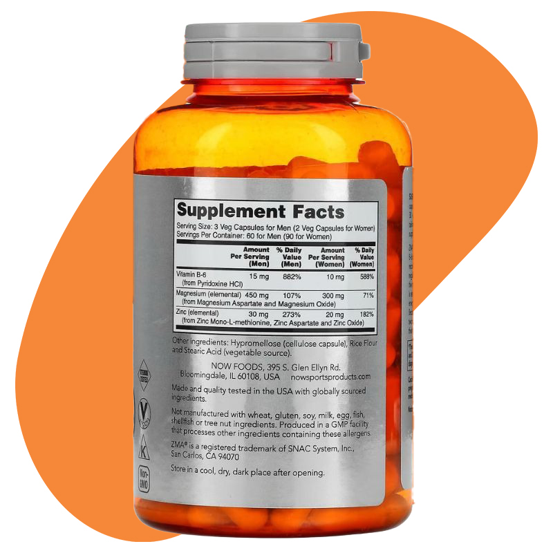 ZMA- 180 capsules 2