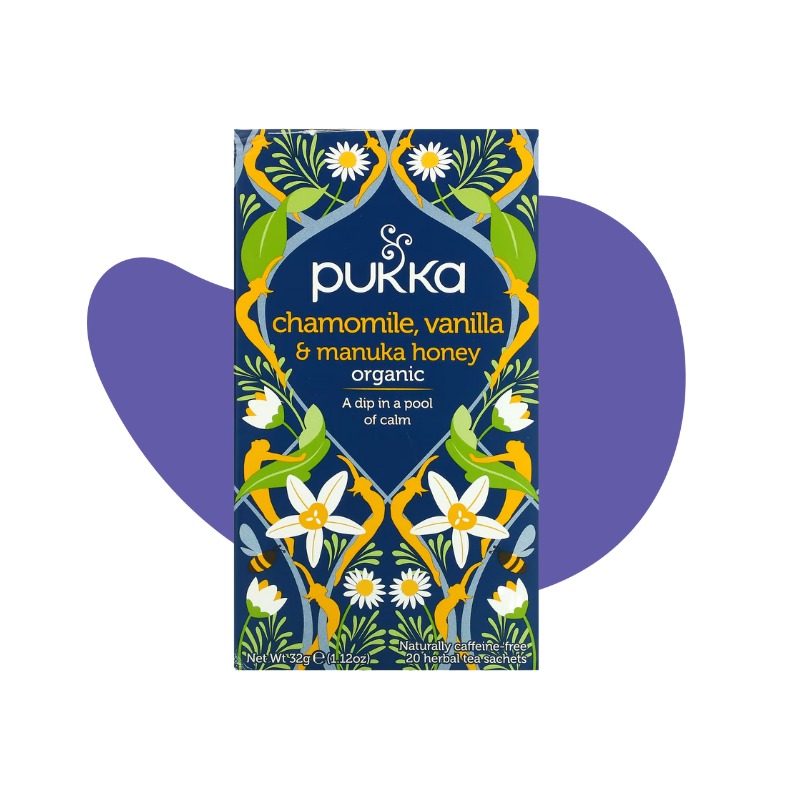 Organic Chamomile, Vanilla & Manuka Honey Tea 0